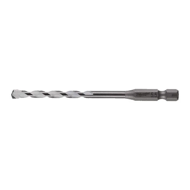 Свердло для мультиматеріалів ShW HEX MILWAUKEE, діаметр 5,5x100х50мм - фото 2