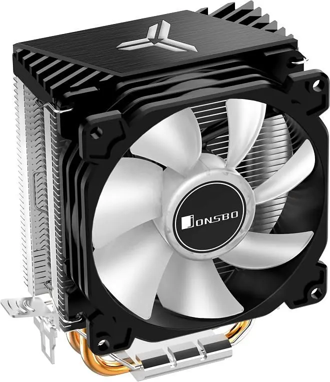 Кулер для процесора Jonsbo CR-1200 (92mm/3pin/2300RPM/30.5Dba/2 тепл. трубки) (CR-1200) - фото 2