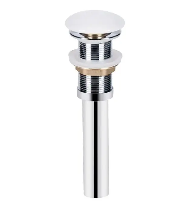 Комплект Qtap Stork: Раковина накладная квадратная 430x430x125 мм White + Донный клапан PU02 (QT15112194WN47318) - фото 5