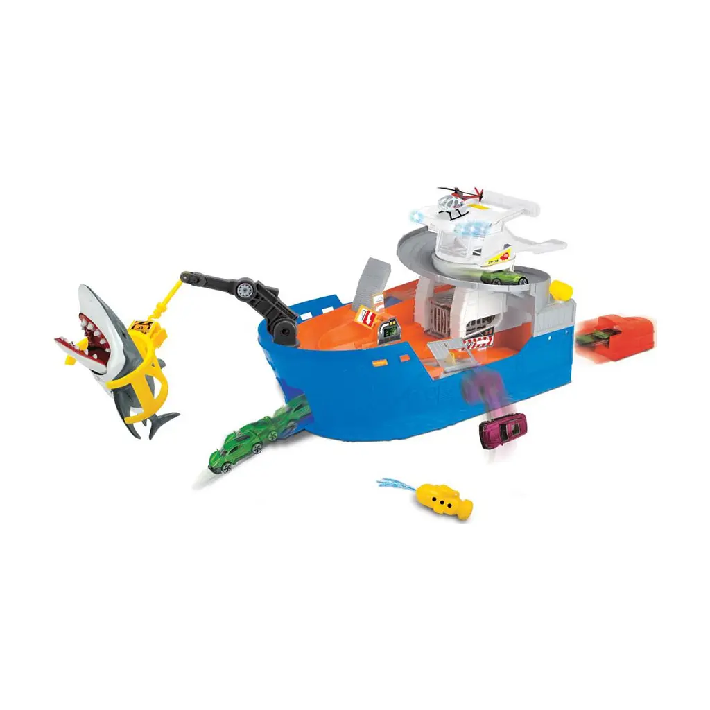Ігровий набір Dickie Toys Катер зі шлюпкою Полювання на акул (3779001) - фото 2