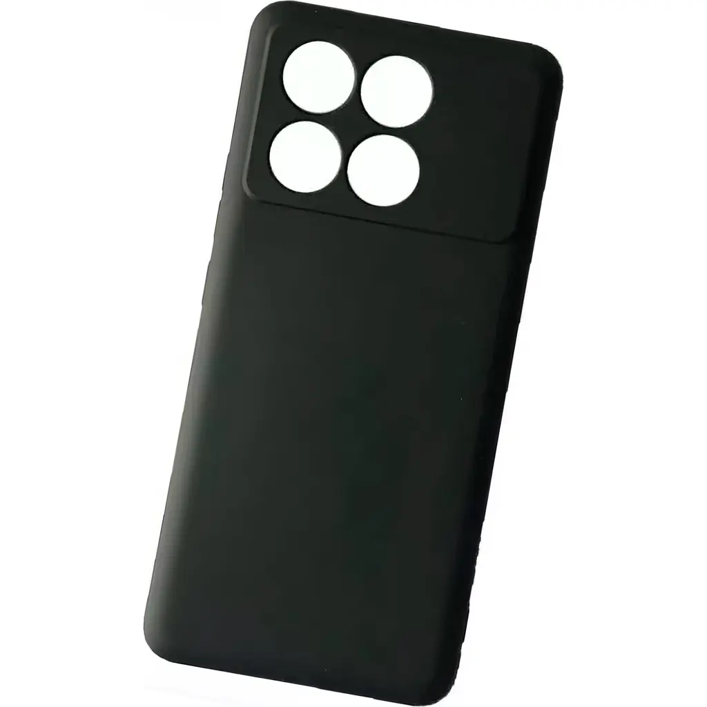 Чехол DK Full Silicone Case для Poco X6 Pro 5G Black [102317] - фото 3