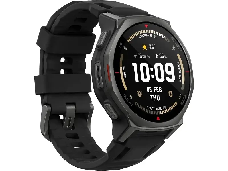 Смарт-годинник Amazfit T-Rex 3 Pro 44mm Tactical Black (W2549GL5N) - фото 2