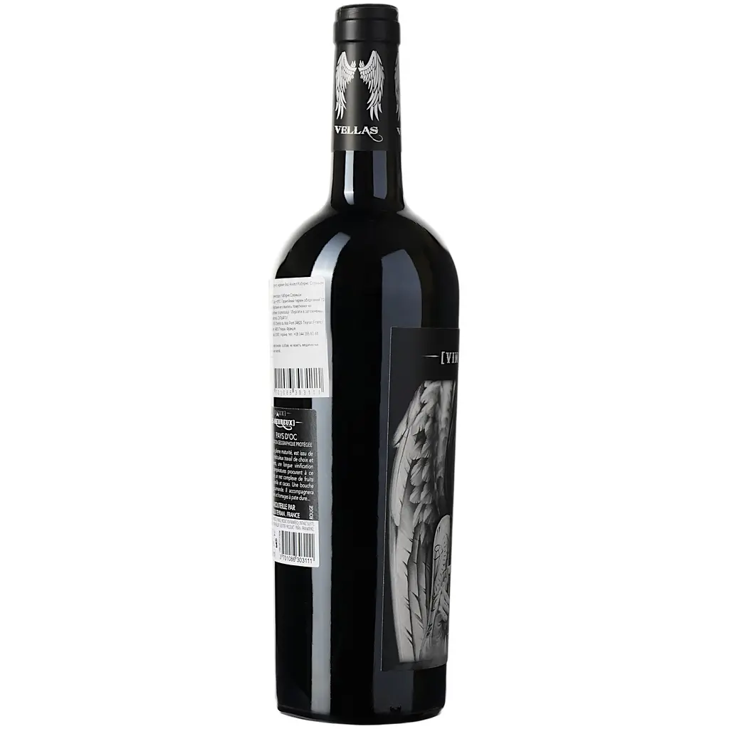 Вино Bad Angel Cabernet Sauvignon IGP Pays D'Oc, червоне, сухе, 0,75 л - фото 3