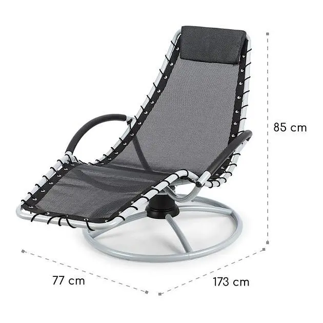 Садовий шезлонг лежак-гойдалка Blumfeldt The Chiller (10032242) - фото 9