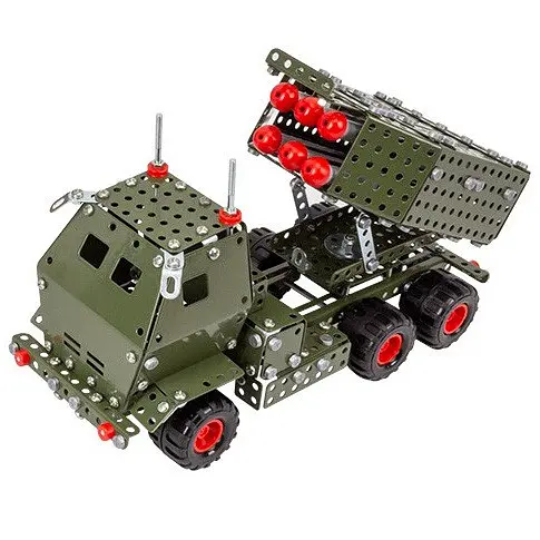 Конструктор для дітей Металевий Himars ТехноК 730 Деталей - фото 4