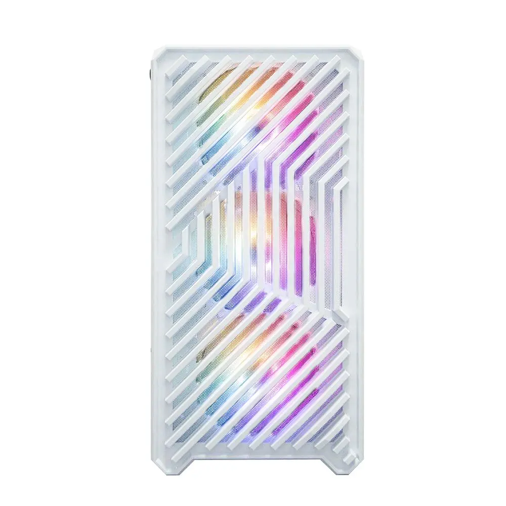 Корпус 1stPlayer T5-WH-4F1-W White без БЖ (T5-WH-4F1-W) - фото 8