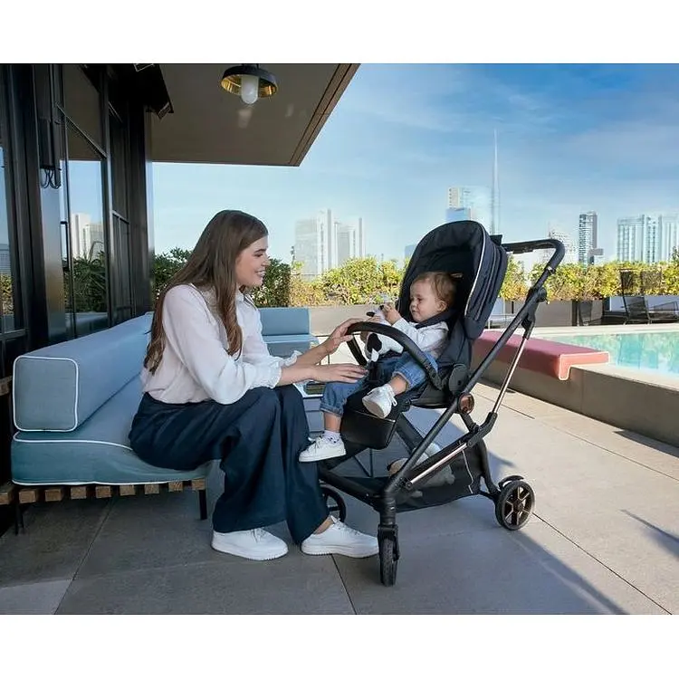 Прогулянкова коляска Peg-Perego Vivace Blue Shine, темно-синя (IP28000000RO51PL31) - фото 9