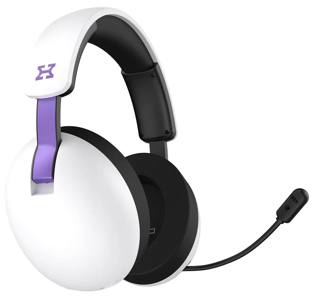 Ігрова гарнітура HATOR Hellyberry HH30 Wireless White-Violet (HH30_wireless_WV) - фото 2