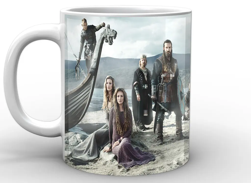 Кружка GeekLand Вікінги Vikings на березі VK.02.008 - фото 3