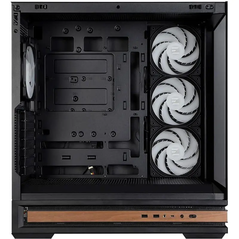 Корпус Zalman P40 NAMU ARGB Reverse без блока питания, черный (P40NAMUBLACK) - фото 8