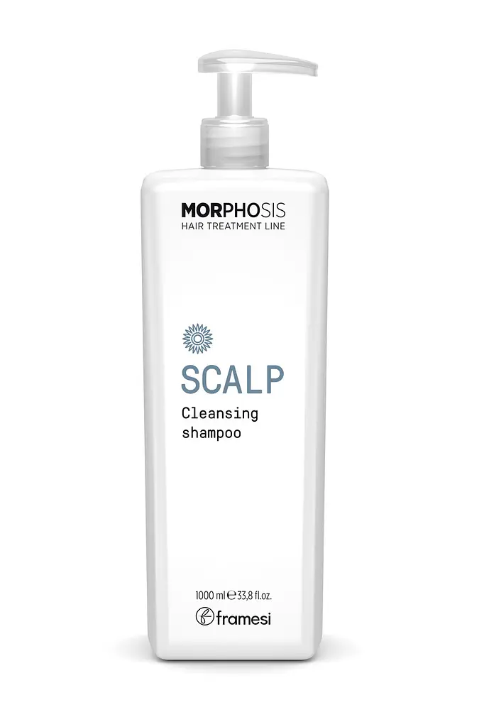 Шампунь для глибокого очищення волосся та шкіри голови MORPHOSIS SCALP CLEANSING SHAMPOO NEW 1 л