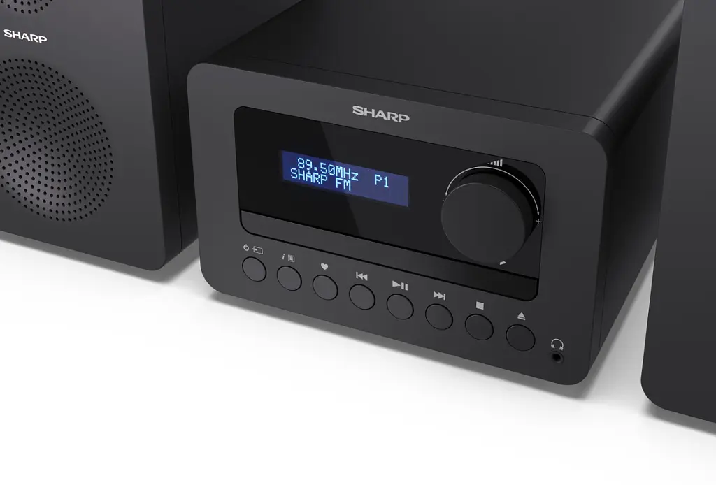 Музичний центр — Hi-Fi мікросистема Sharp XLB514 40W Bluetooth Black - фото 5