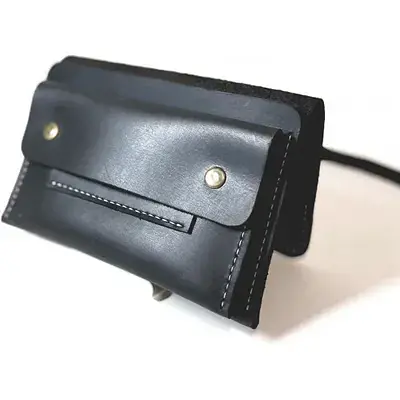 Кісет для тютюну D.Ivanchak Leather N3 Black - фото 2