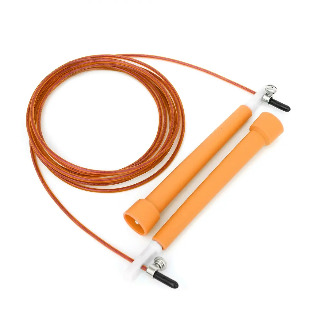 Скакалка швидкісна для кросфіту Cornix Speed Rope Basic XR-0166 Orange - фото 2