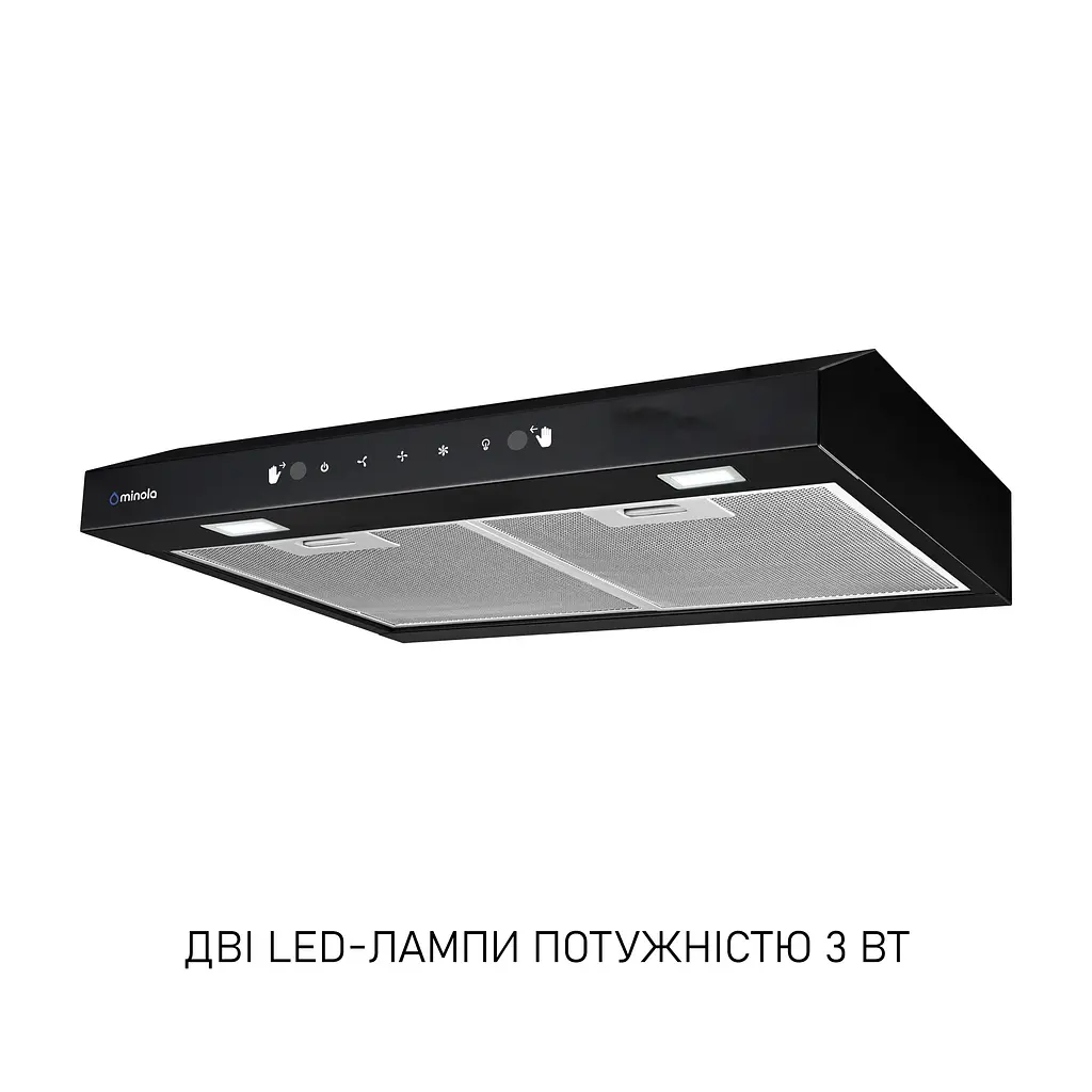 Витяжка плоска Minola HPLS 512 BL - фото 5