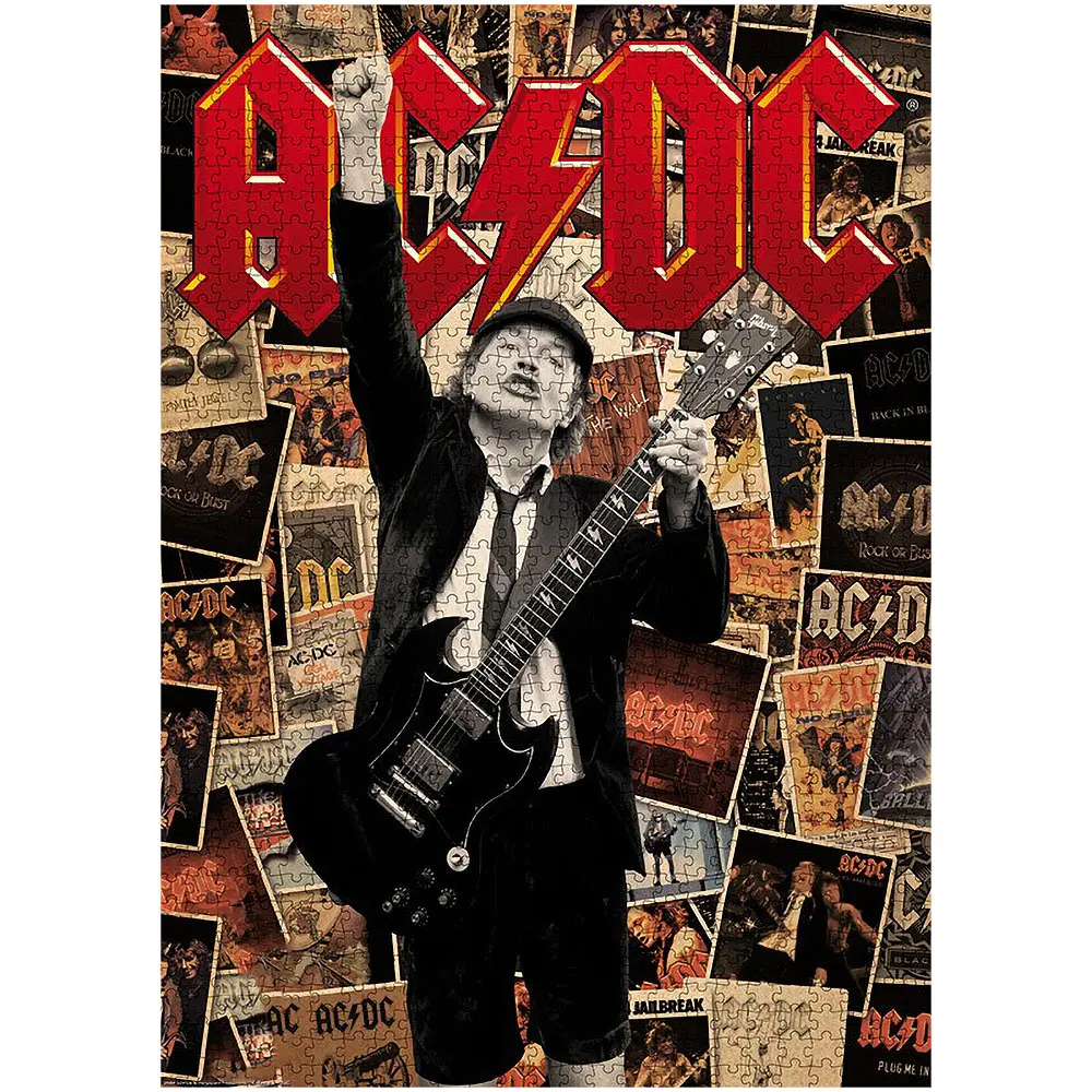 Пазл AC/DC Angus Collage 1000 ел. - фото 2
