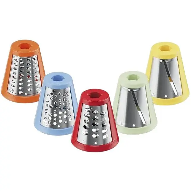 Овочерізка електрична терка SilverCrest SGR 150 E2 мультитерка з 5 насадками та відсіком для зберігання - фото 6