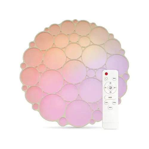 Світлодіодній накладний світильник Feron AL6030 GRAND COLOR 60Вт з RGB білий - фото 2