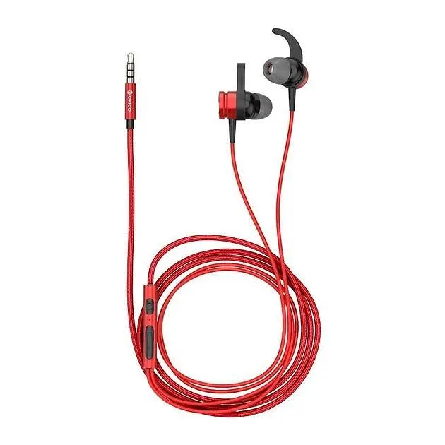 Навушники гарнітура ORICO SOUNDPLUS-RS1-RD Motion Earphone red - фото 3