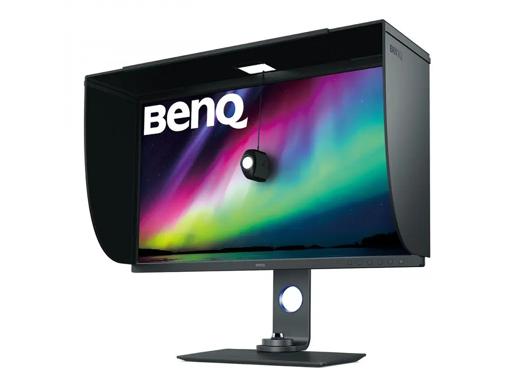 Монитор TFT 32" BenQ SW321C, IPS, 4K, 99% Adobe RGB, HDMI, DP, USB Type-C, USB хаб, Card Reader, серый (9H.LJ1LB.QBE) - фото 4