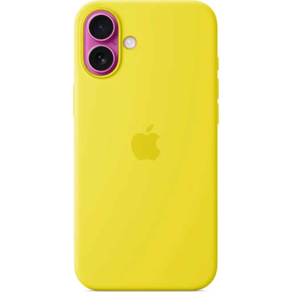 Чохол Apple Silicone Case with MagSafe для iPhone 16 Plus Star Fruit (MYYG3ZM/A) [116199] - фото 3