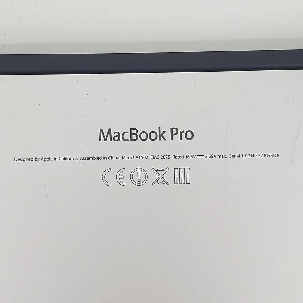 Ноутбук Apple MacBook Pro 13'' A1502 Retina (C02NG2ZPG3QR) (i5-4278U/8/256SSD) - Class B - фото 2