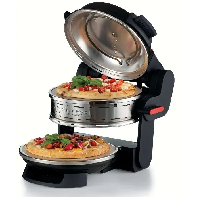 Гриль Ariete 927 Black Домашня кам’яна піч для піци - фото 3