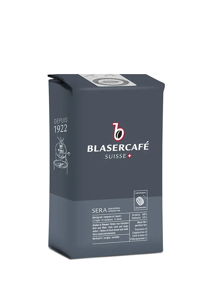 Кофе в зернах Blasercafe Sera без кофеина 250 г - фото 2