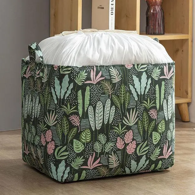 Кошик для білизни, одягу, іграшок Laundry Basket Органайзер для зберігання речей, 40х50х50 см - фото 5