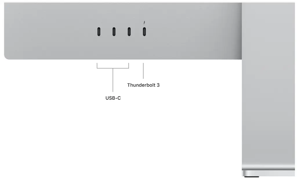 Монітор Apple Studio Display (Standard Glass) Tilt-adjustable Stand (MK0U3) [66198] - фото 3