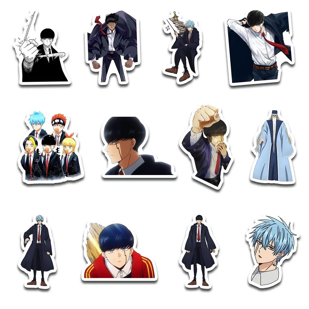 Стикерпак GeekLand Mashle 45 штук (SP MSL 01) - фото 2