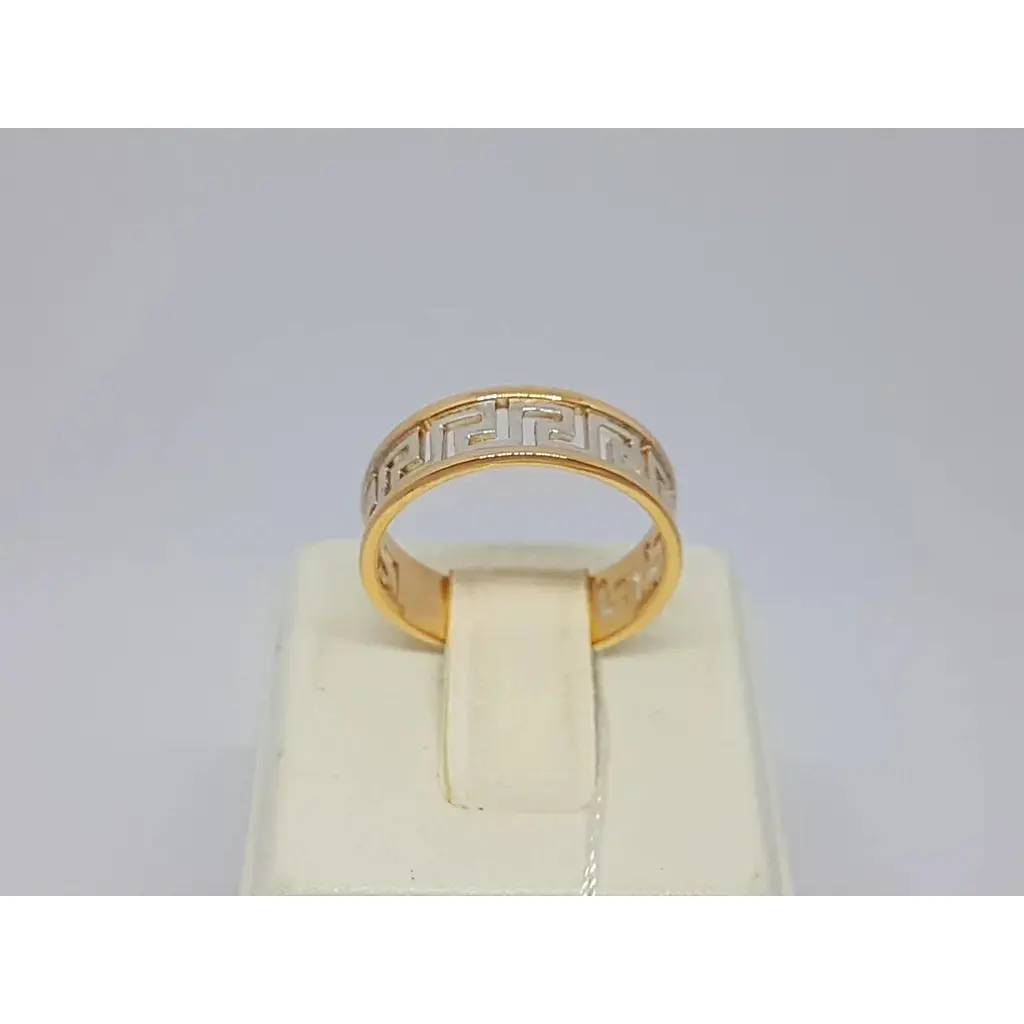 Золоте кільце Імперія золота. КБ318И 17,5 - фото 3