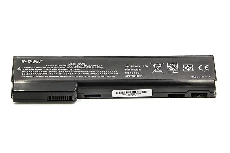 Акумулятор PowerPlant для ноутбуків HP EliteBook 8460p (HSTNN-I90C, HP8460LH) 10.8V 4400mAh (NB460885) - фото 4