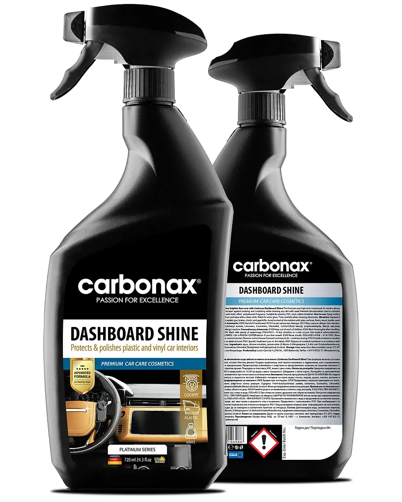 Очищувач поліроль для приладової панелі та пластику Carbonax (3800033106086) - фото 2