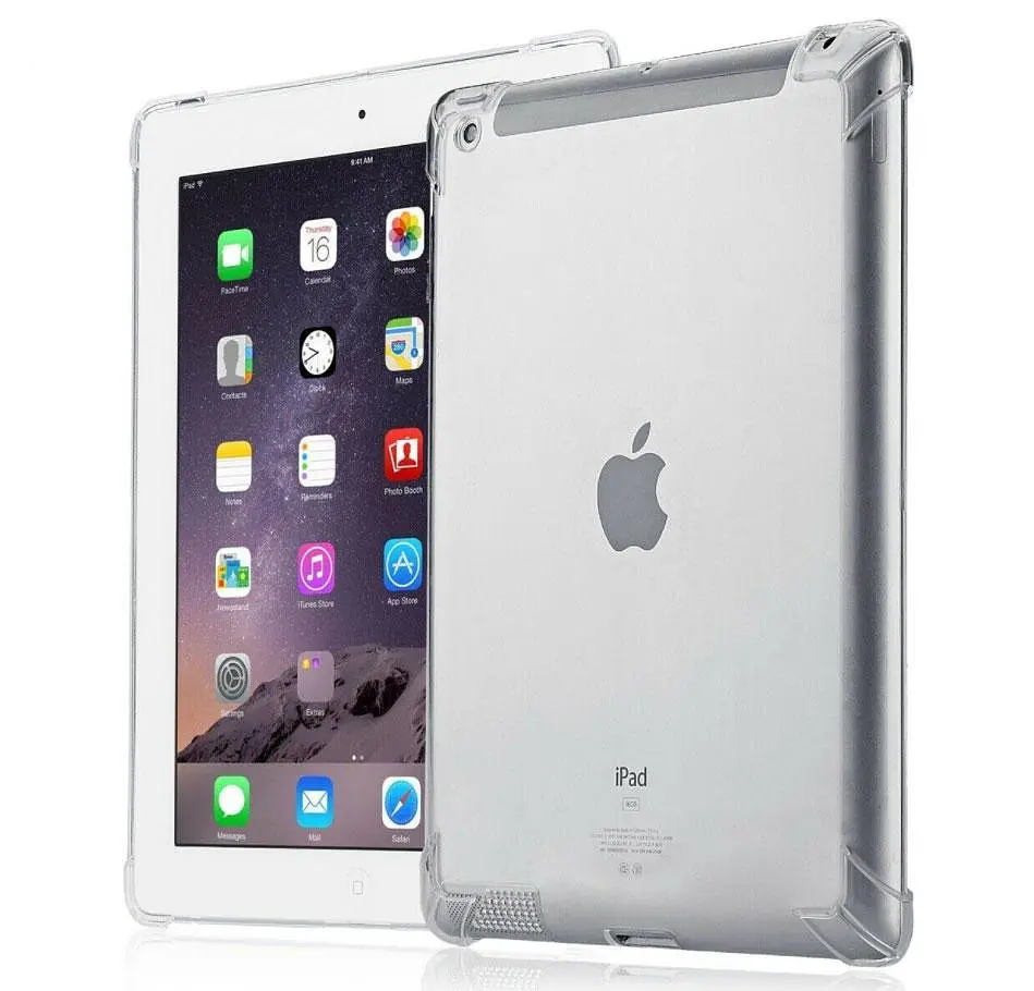Силіконовий чохол бампер Primolux Silicone для планшета Apple iPad 2 / iPad 3 / iPad 4 Clear - фото 2