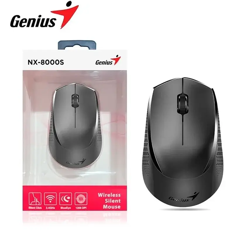 Мишка GENIUS NX-8000S Type-C Receiver Black 31030035400 - фото 5