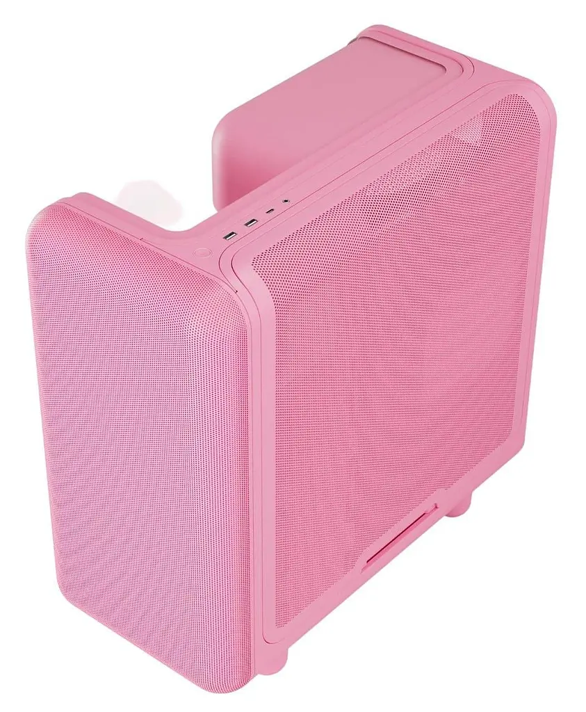 Корпус Hyte X50 без БЖ Strawberry Milk (CS-HYTE-X50G-SM) Без БП - фото 2