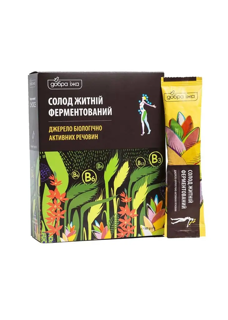 Солод житній ферментований Добра Їжа Choice, 150 г