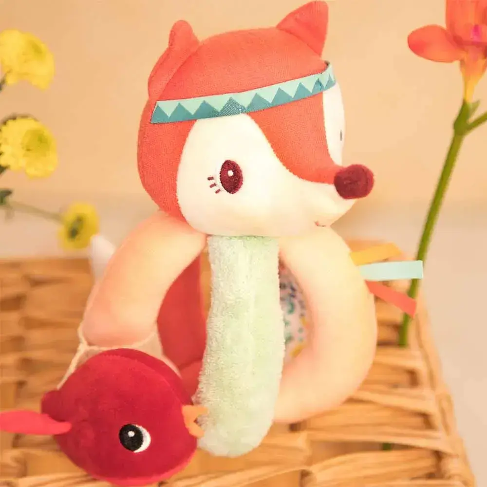 Брязкальце з ручками Lilliputiens Лисичка Аліса (83369) - фото 4