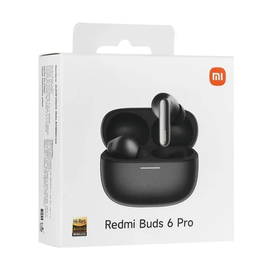 Бездротові навушники TWS Xiaomi Redmi Buds 6 Pro, ANC, IP54, Space чорний CN - фото 2
