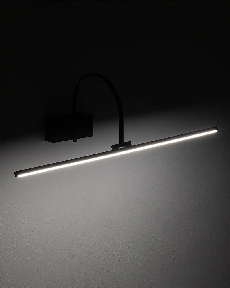Настінний світильник Nowodvorski 11958 Artline LED M 1x6W 3000K 410Lm IP20 чорний - фото 3
