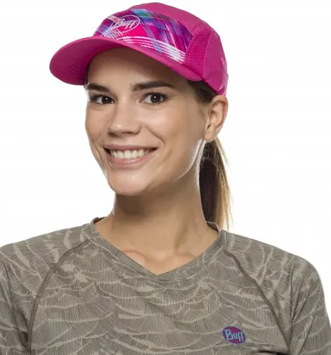 Кепка Buff Run Cap R-b-magik pink Рожевий - фото 3