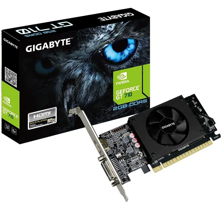 Відеокарта Gigabyte GT 710 2Gb (GV-N710D5-2GL) (GDDR5, 64 bit, PCI-E v2.0) Б/в - фото 3