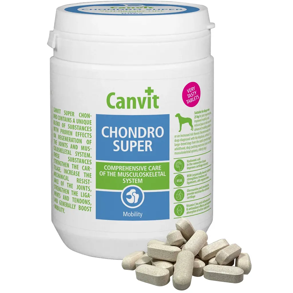 Вітаміно-мінеральний комплекс для собак Canvit Chondro Super 500 г can50818