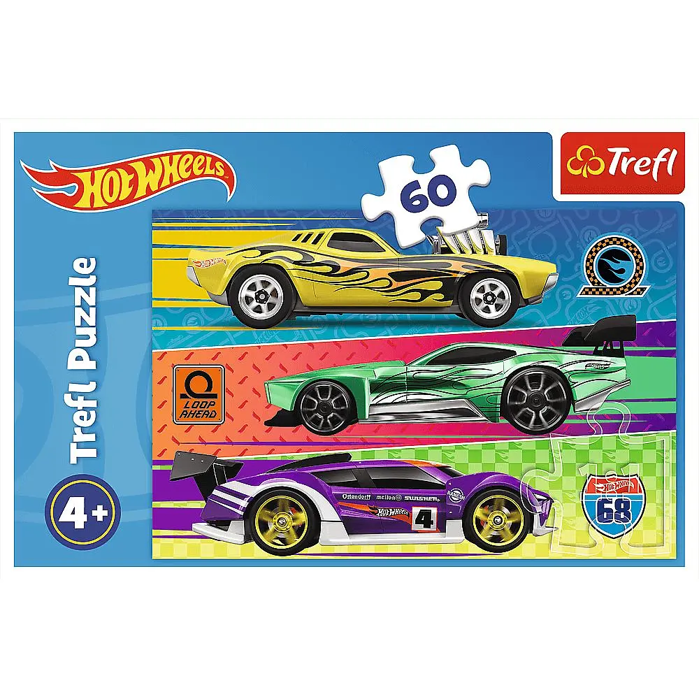 Пазлы Trefl Трасса Hot Wheels 60 элементов - фото 3