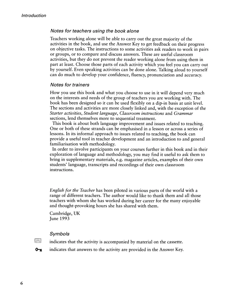 English for the Teacher: A Language Development Course - фото 7