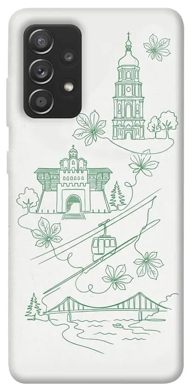 TPU чохол Demsky Heart of Kyiv для Samsung Galaxy A72 4G / A72 5G