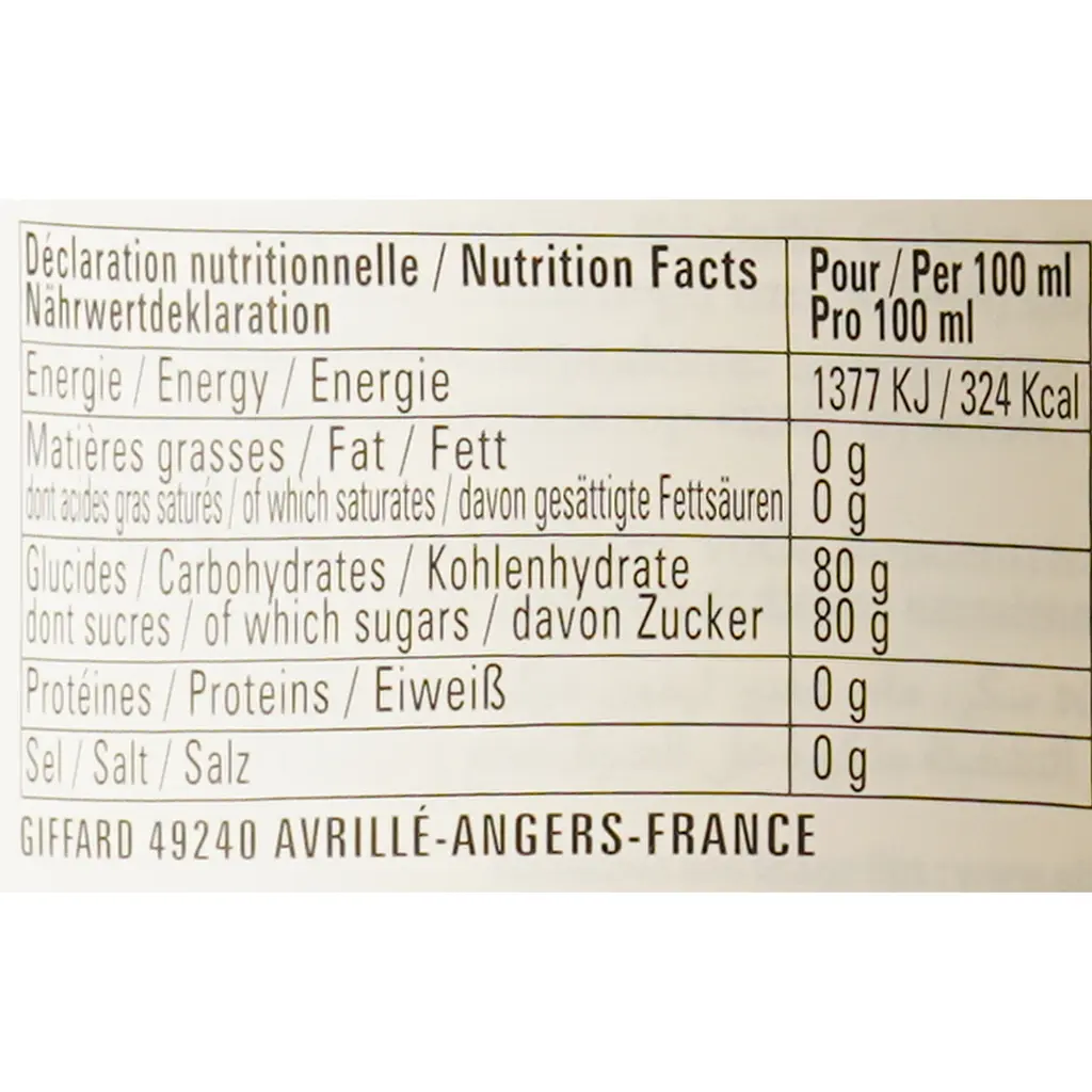 Сироп Giffard бузина 1 л - фото 6