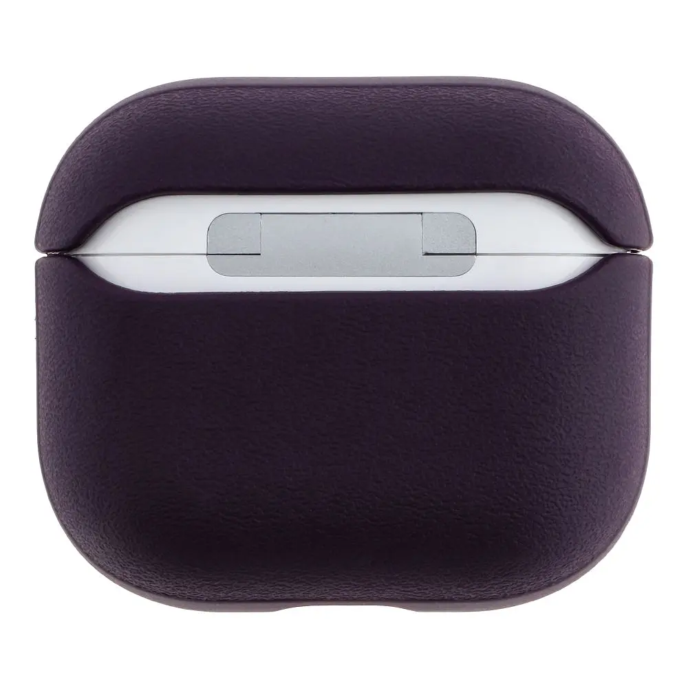 Футляр із нейлоновим шнурком Spigen Leather Armor Airpods 3 Purple (35260_3345597) - фото 5