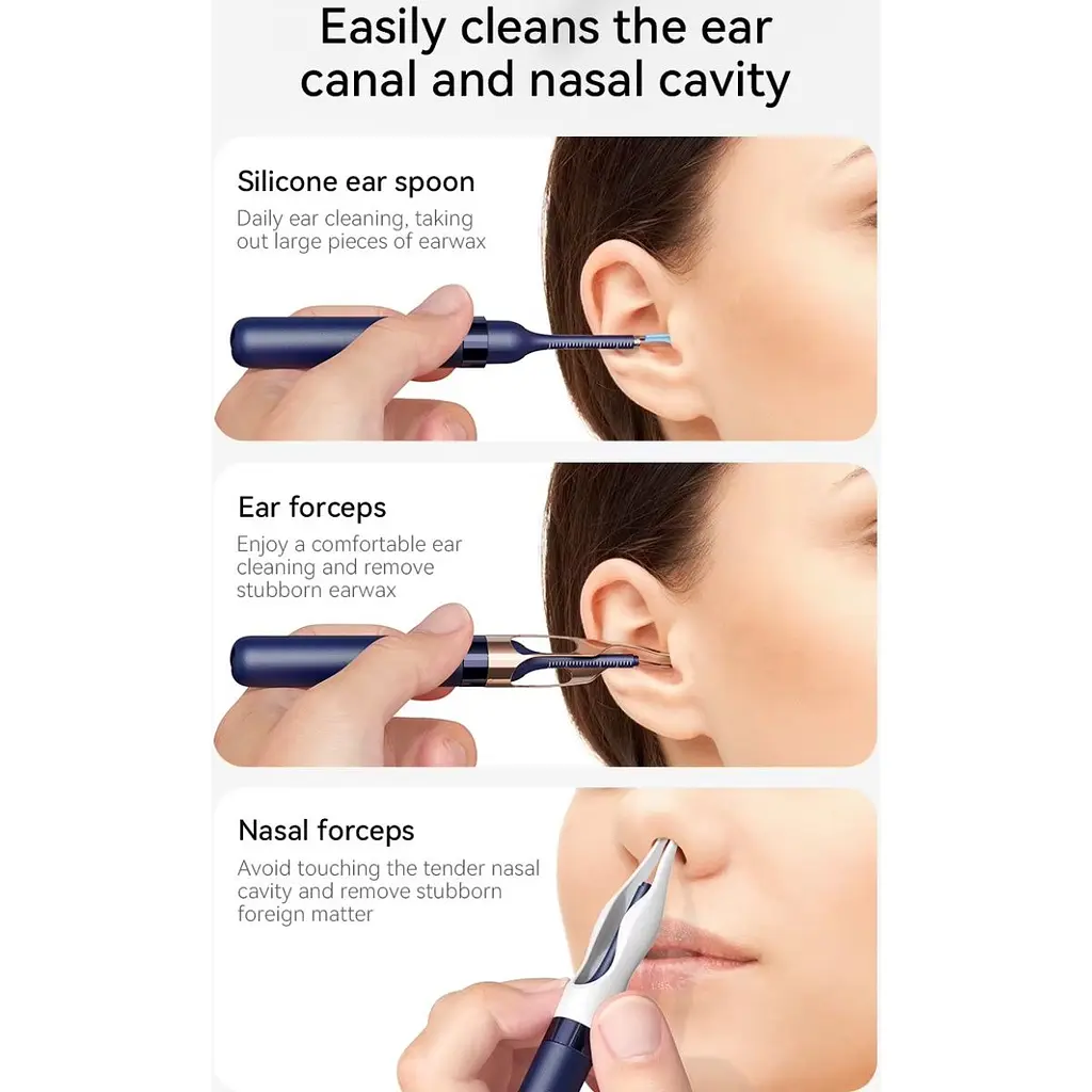 Розумна вушна паличка Sunuo Smart Visual Ear Sticks S1 Pro [167987] - фото 9